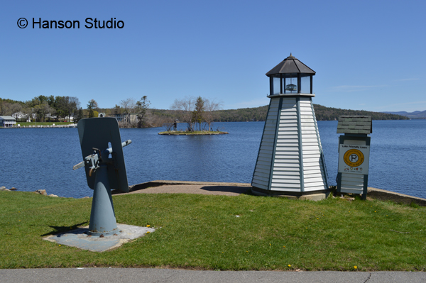 Meredith, NH - Lighthouse and Indian Island